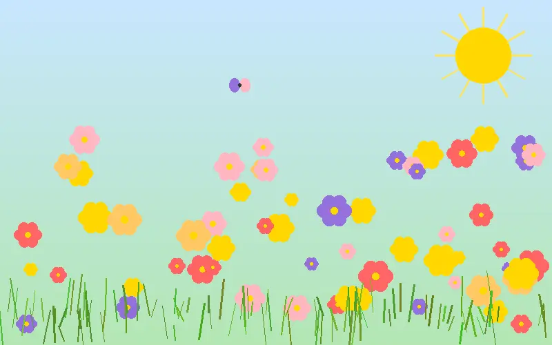 四季草地植物变化 - 一起草17c